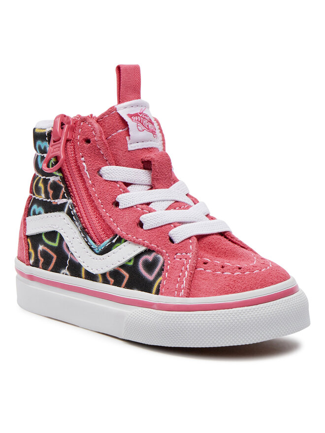 Sneakers Vans Sk8 Hi Reissue Side Zip VN0007Q3BIY1 Rosa eschuhe