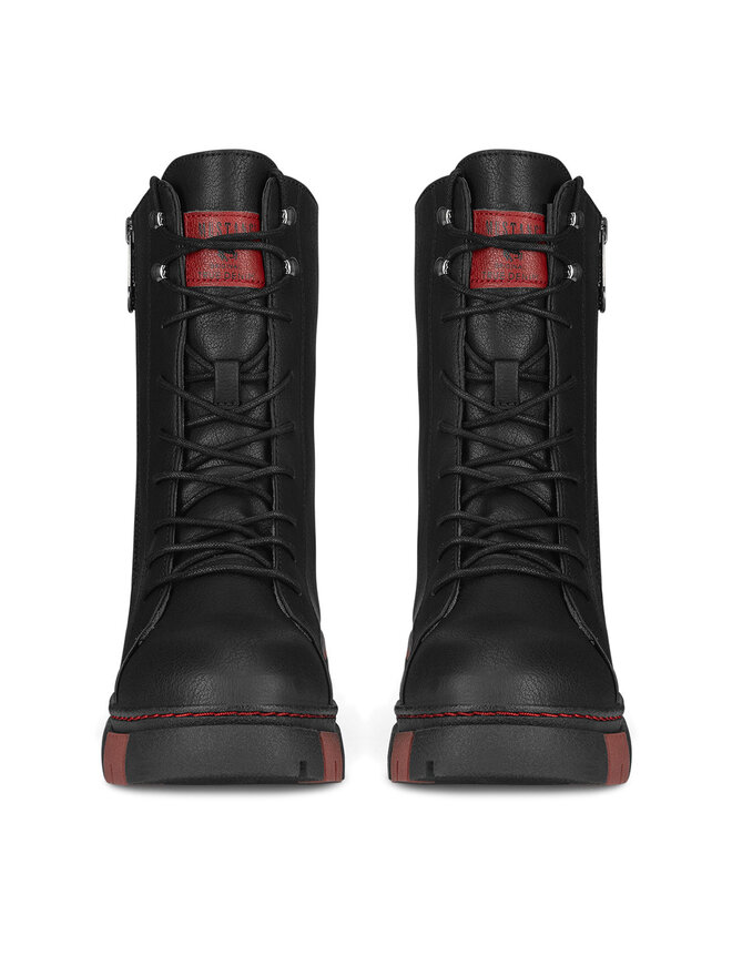Mustang Stiefeletten Mustang 1502-502 Schwarz