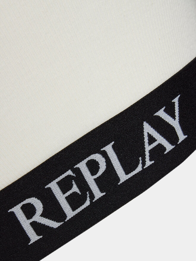 REPLAY Replay Marškinėliai W3782C.000.23687P Écru Slim Fit