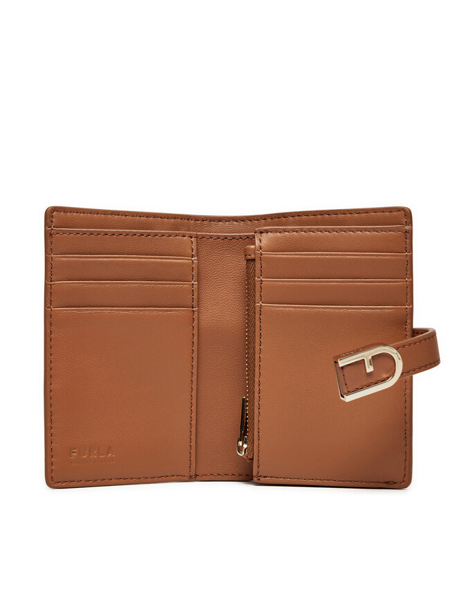 GroBe Damen Geldborse Furla Flow S Compact Wallet WP00401 BX2045 RY000 Braun eschuhe