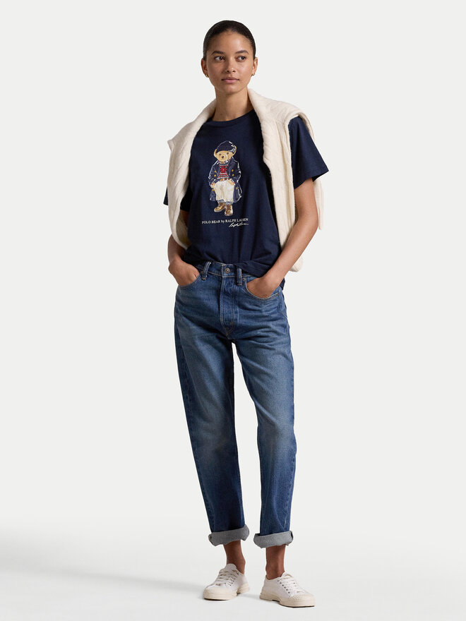 Polo Ralph Lauren Polo Ralph Lauren T-Shirt 211947944001 Dunkelblau Regular Fit