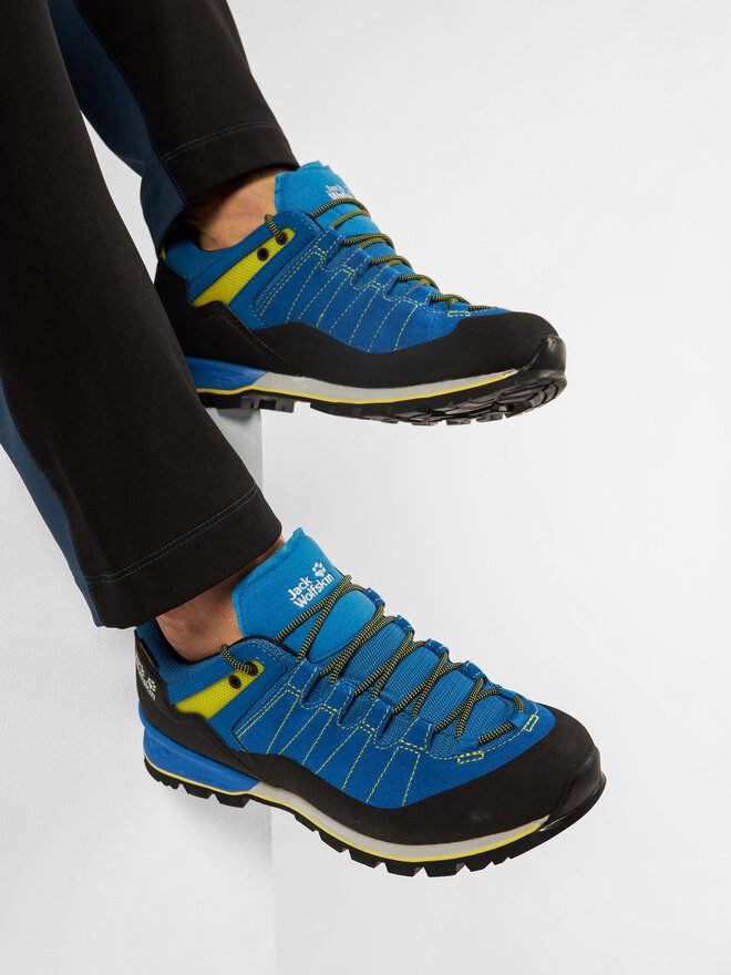 Jack Wolfskin Трекінгові черевики Jack Wolfskin Scrambler Xt Texapore Low M 4035311 Голубий