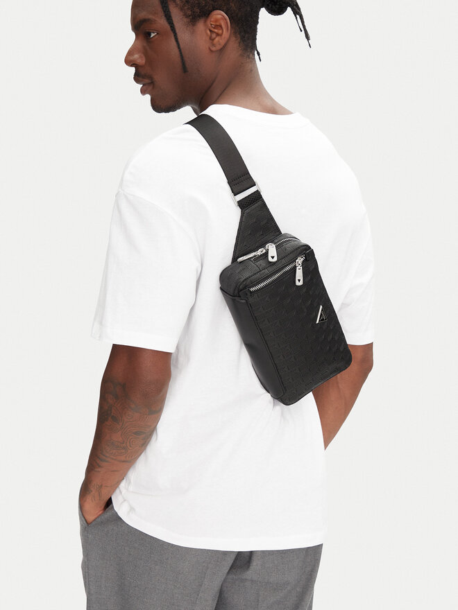 Guess torba za okoli pasu Guess HMTODE P5221 Črna