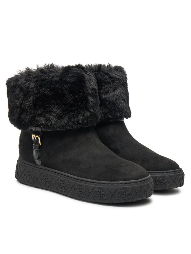 Guess Bokacsizma Guess Uncie FLFUNC ESU10 Fekete