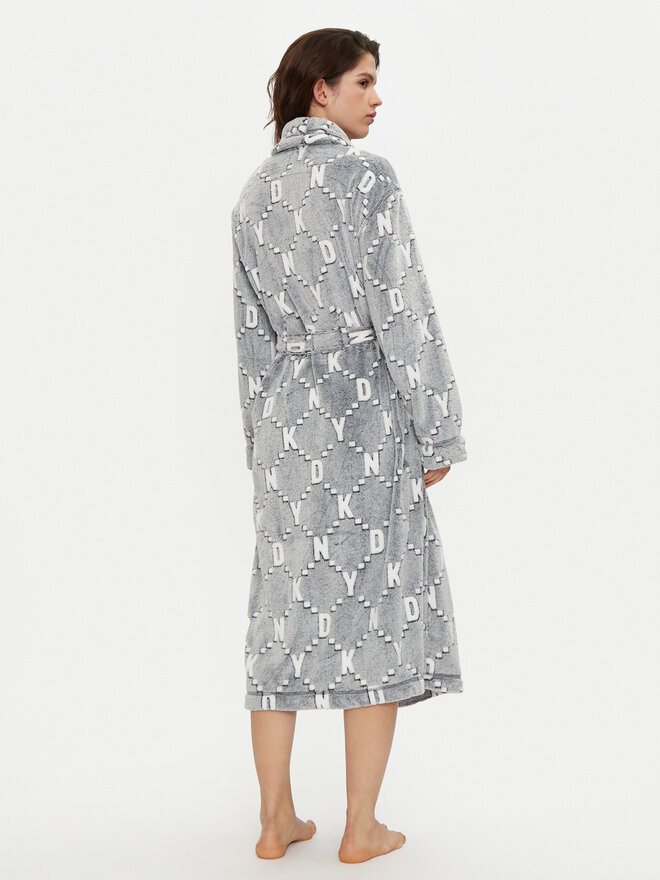 DKNY DKNY Bademantel YI00027F Grau