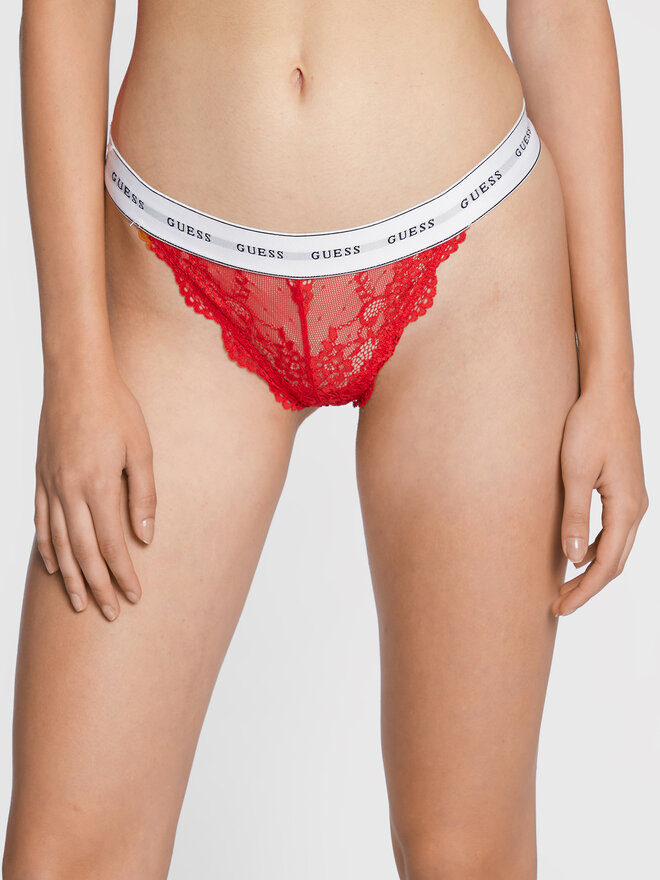 Guess Guess Brazilian Damenslip Belle O97E01 KBBT0 Rot