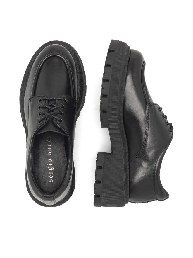 Sergio Bardi Oxfords Sergio Bardi RST-B1026-01SB Μαύρο