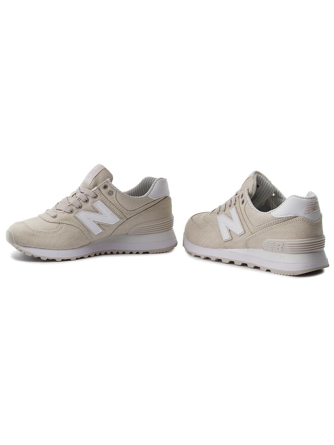 Sneakers New Balance WL574CHG Beige eschuhe