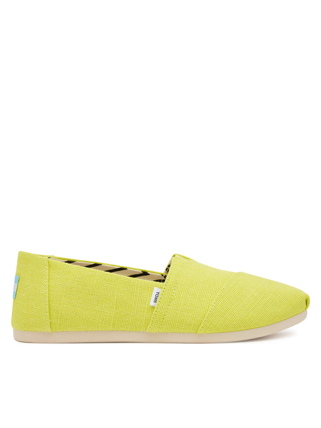 Toms Īsi apavi Toms Alpargata Classic 10021937 Zaļš