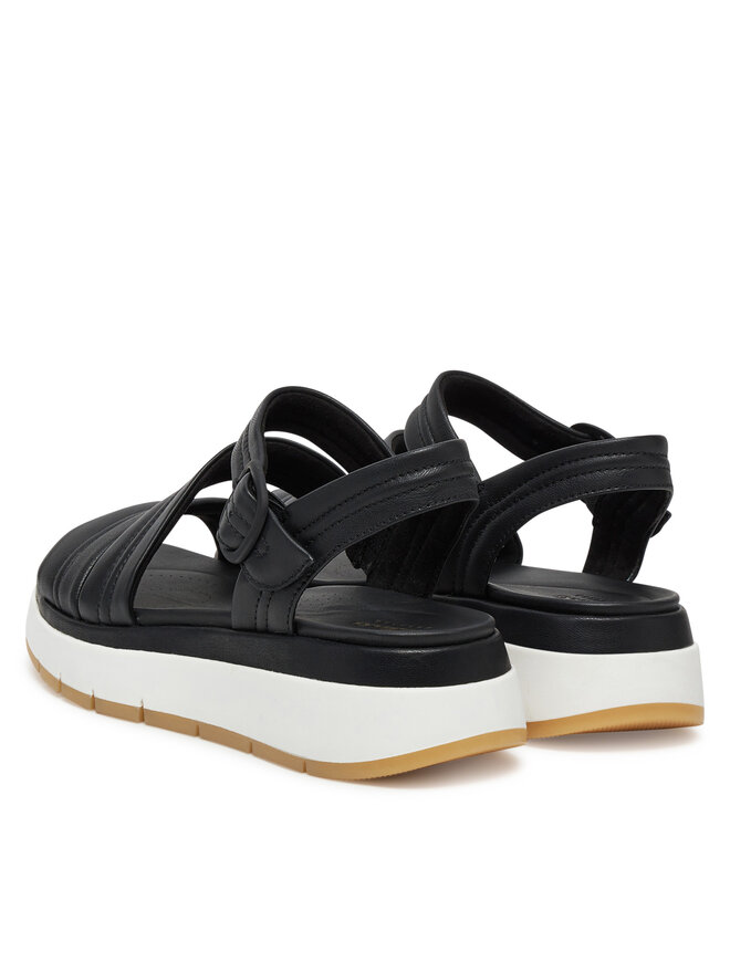 Clarks Σανδάλια Clarks Tuscan Strap 26181473 Μαύρο