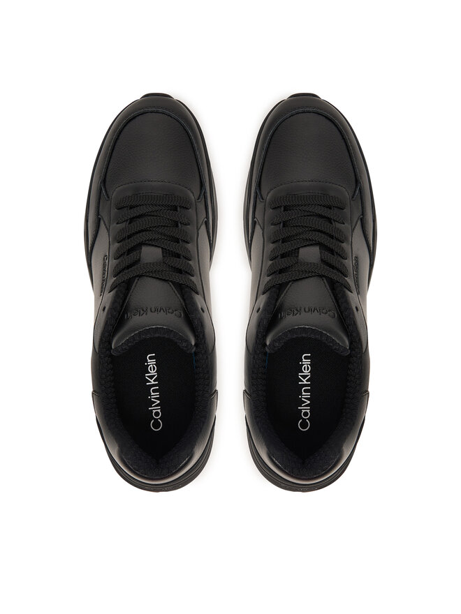 Calvin Klein Sneakers Calvin Klein City Runner Laceup Lth Mix HM0HM02309 Schwarz