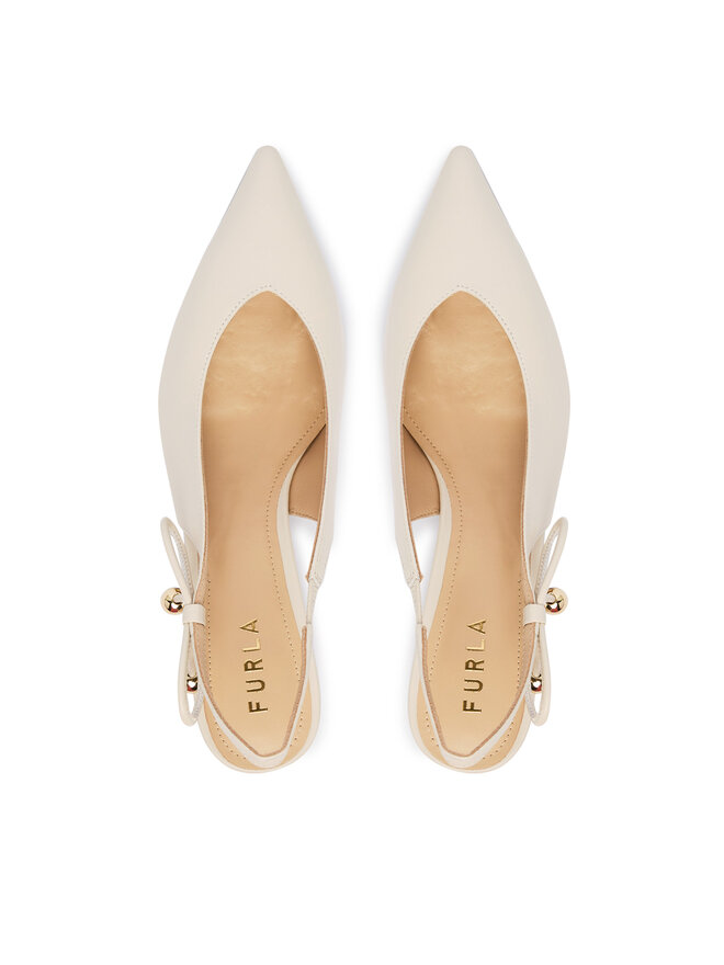 Furla Туфлі Furla Poppy Slingback YM24FPO X30000 CN 1704S Кремовий