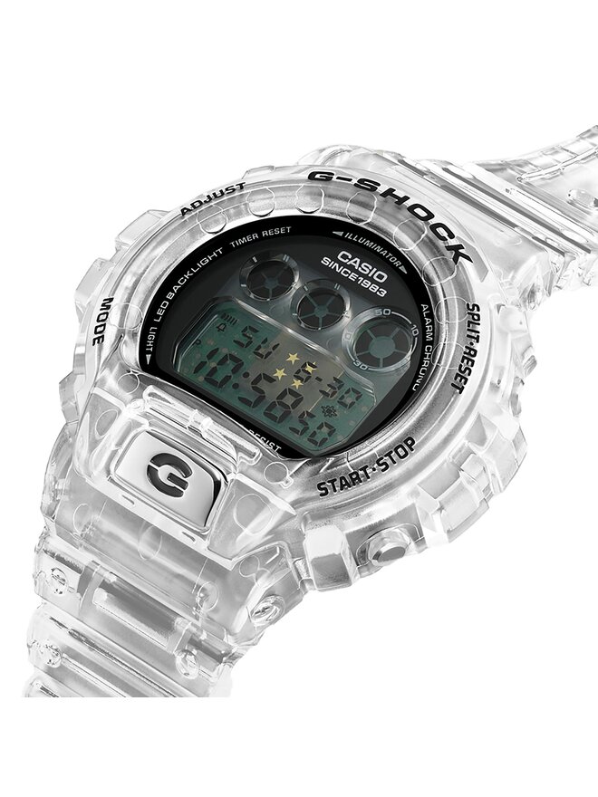 G-Shock Pulkstenis G-Shock 40th Anniversary Clear Remix DW-6940RX-7ER Caurspīdīgs
