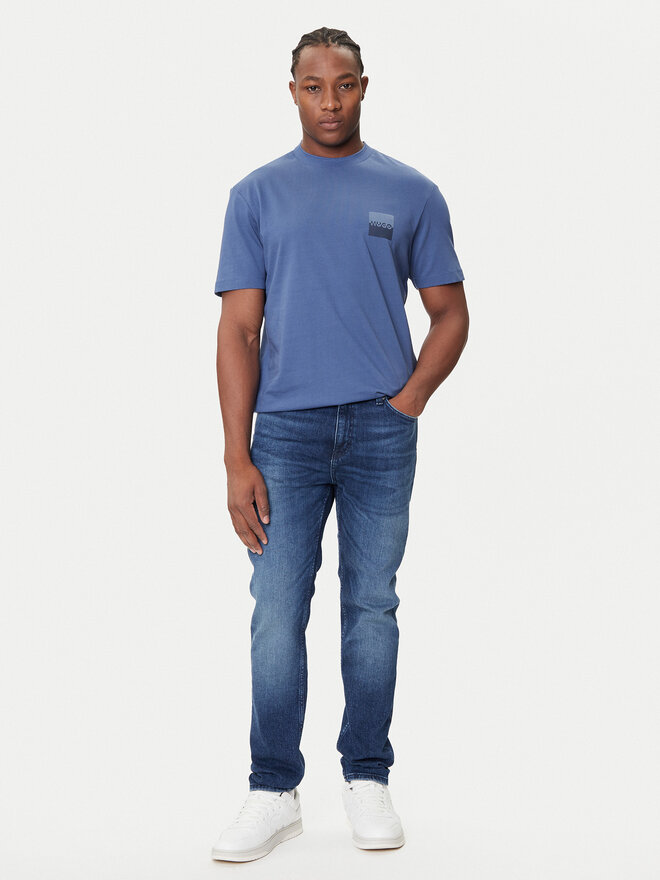 HUGO HUGO Camiseta Dusplito 50542816 Azul Relaxed Fit
