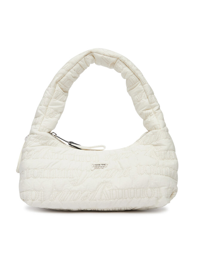 Tommy Jeans Handtasche Tommy Jeans Tjw Icon Aop Shoulder Bag AW0AW18467 Weiß