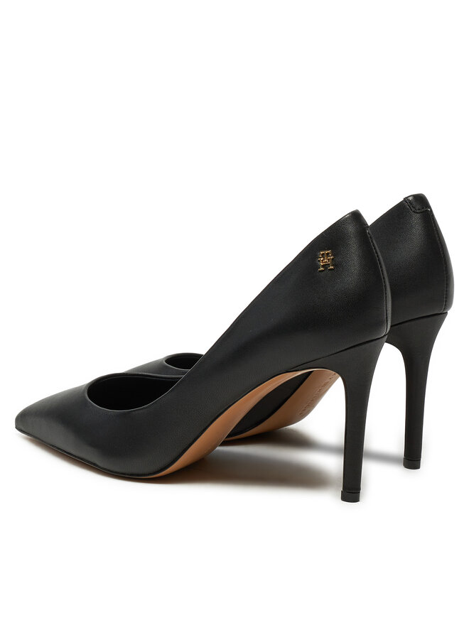 Tommy Hilfiger Tacón de aguja Tommy Hilfiger Essential Pointed Pump FW0FW07533 Negro