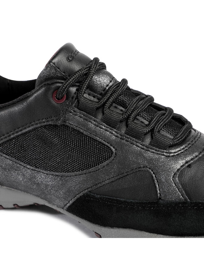 Sneakers Geox D Freccia A D02C0A 01422 C9999 Noir chaussures