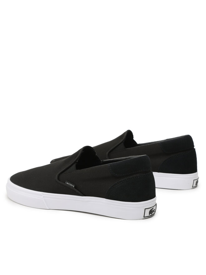 Lacoste Sneakers aus Stoff Lacoste Jump Serve Slip 07221 Cma 743CMA0045312 Schwarz