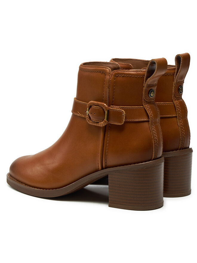 Clarks Ботильйони Clarks Chamberly Trim 26178834 Коричневий