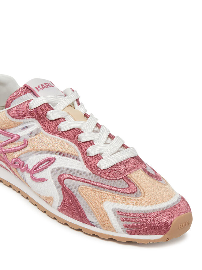 KARL LAGERFELD Sneakersy KARL LAGERFELD Venus KL65925 Růžová