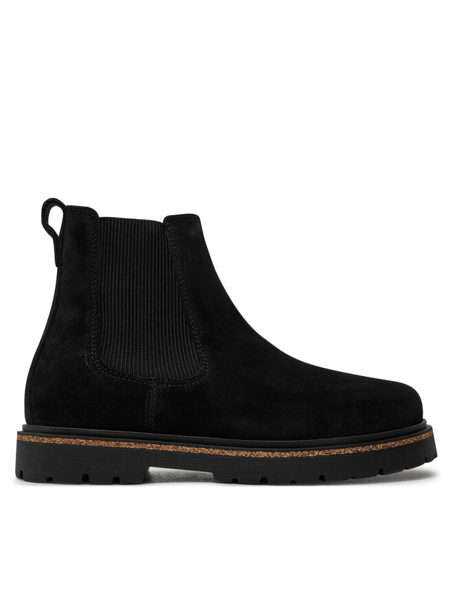 Birkenstock Kotníková obuv s elastickým prvkem Birkenstock Highwood Slip On Mid W Leve 1028211 Černá