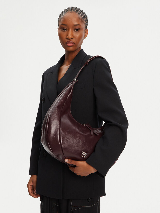 PINKO Τσάντα PINKO Slouchy Hobo Big PE 25 PLTT 104295 A26J Μπορντό