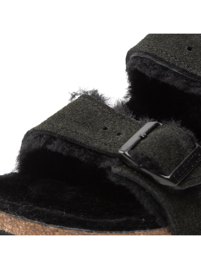 Birkenstock Papucs Birkenstock Arizona Shearling 0752663 Fekete