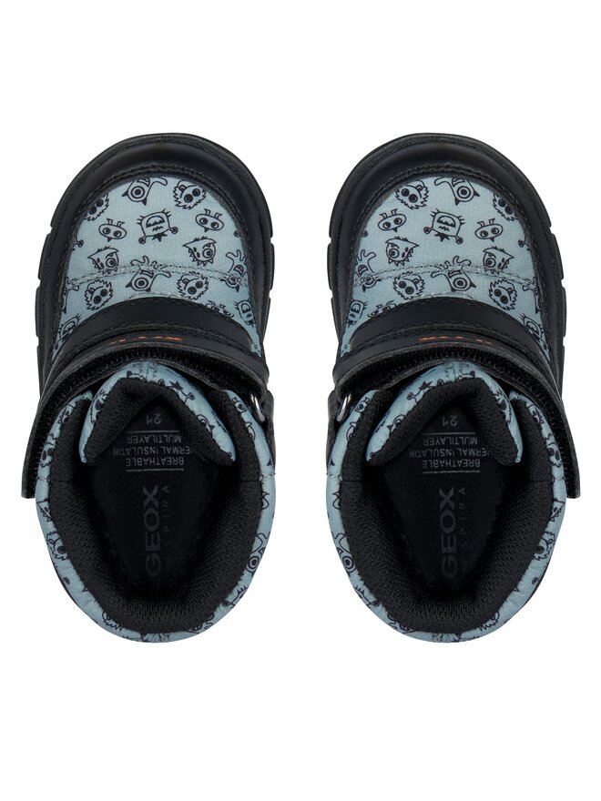Geox Schnürschuhe Geox B Willaboom Boy B Ab B365BF 0MNBC CF32T M Grün