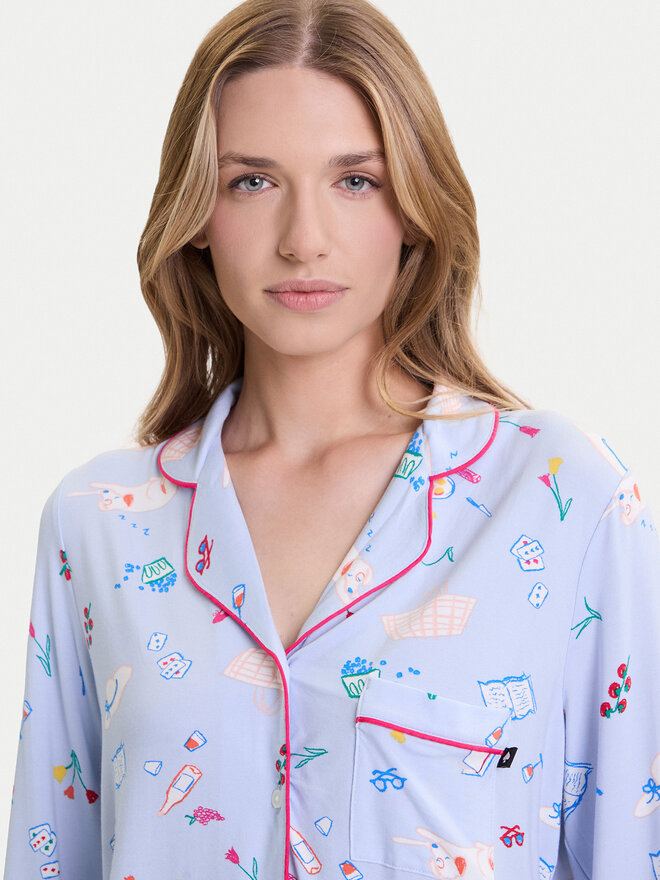 Kate Spade Kate Spade Pizsama KSI82756 Színes Relaxed Fit