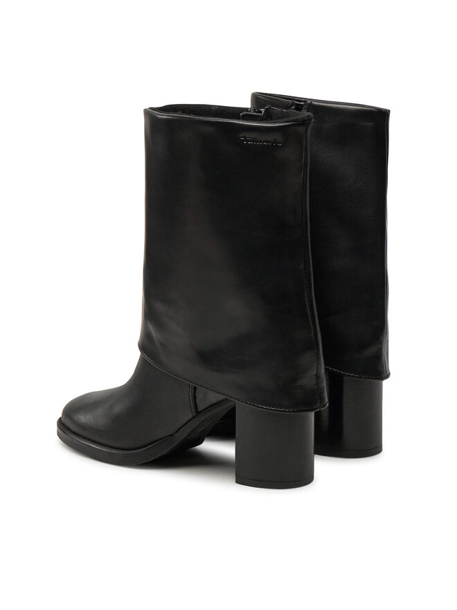 Tamaris Μποτάκια Tamaris 1-25055-43 Μαύρο