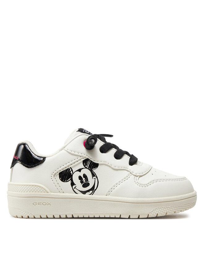 Geox Sneakersy Geox J Washiba Girl J45HXE 000BC C0404 S Bílá
