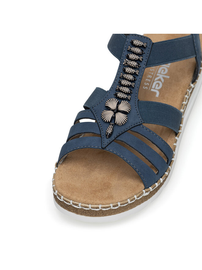 Rieker Sandalen Rieker V1206-14 Dunkelblau