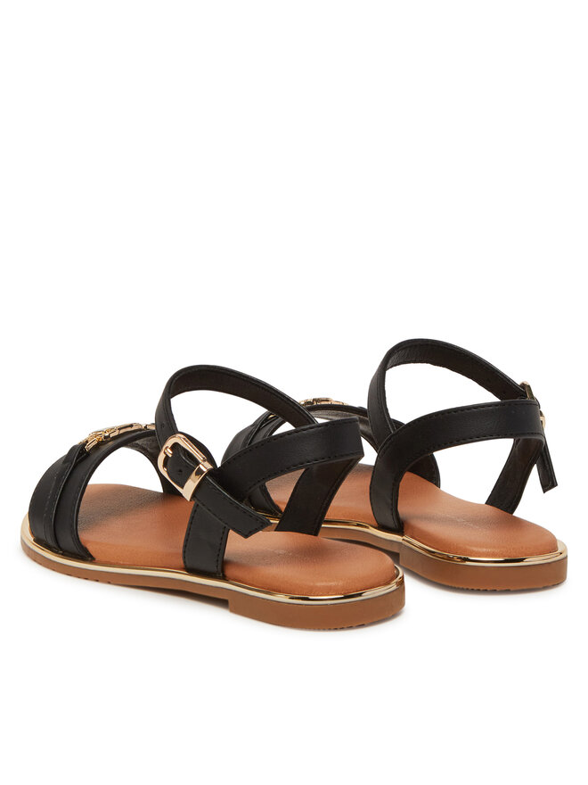 Tommy Hilfiger Sandály Tommy Hilfiger T3A2-33778-0326 M Černá