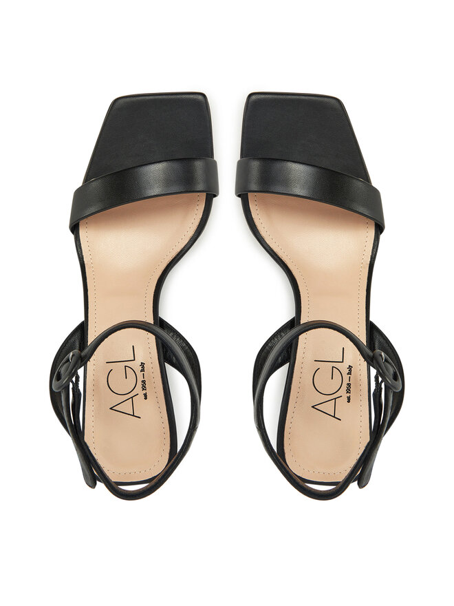 AGL Sandály AGL Mimi D689001PCSOFTY0000 Černá