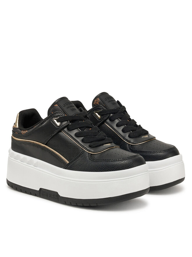 Guess Sneakersy Guess FLPRID ELE12 Czarny