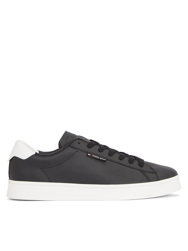 Tommy Jeans Sneakersy Tommy Jeans Tjm Leather Low Cupsole EM0EM01374 Černá