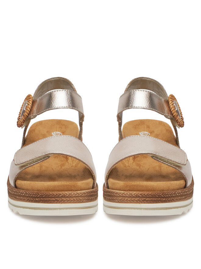 Remonte Sandalen Remonte D0Q52-31 Goldfarben