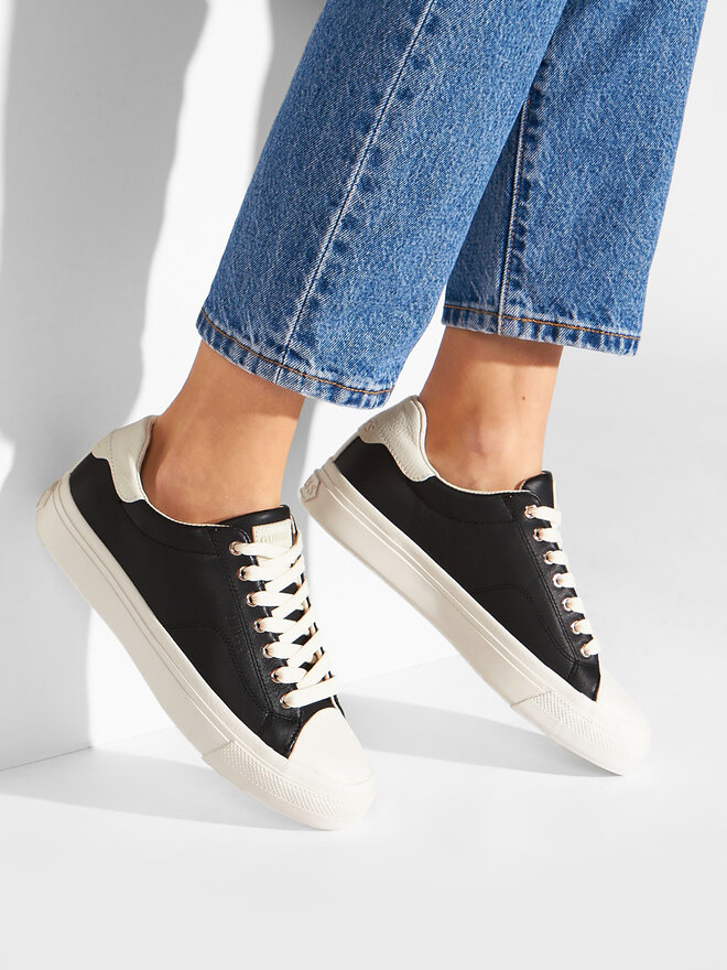 Guess Sneakers Guess Jianaa FL7JIA LEA12 Μαύρο