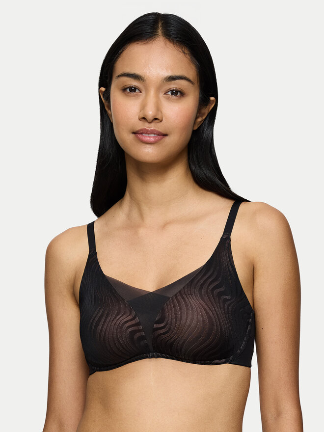 Triumph Triumph Varrásmentes melltartó Shape Smart Ellipse 10222278 Fekete