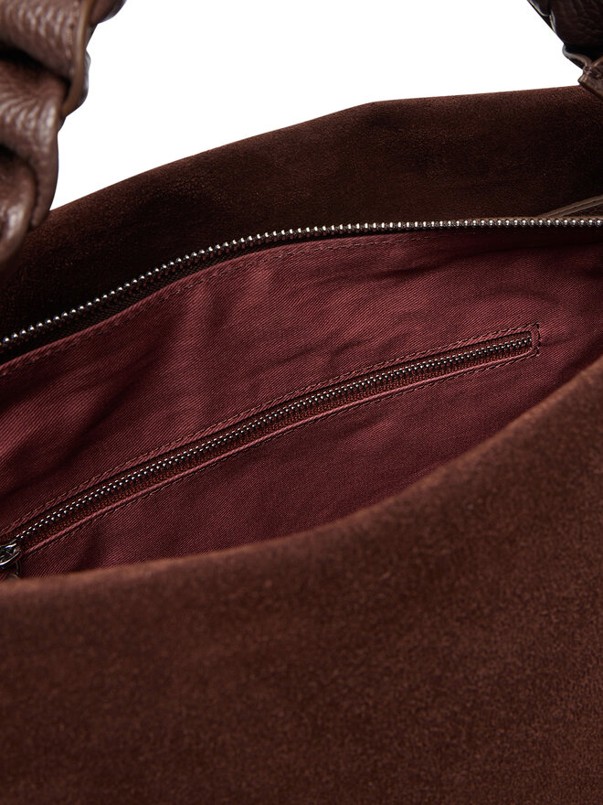 Coccinelle Bolso Coccinelle P6P Boheme Suede Bimaterial E1 P6P 19 02 01 Marrón