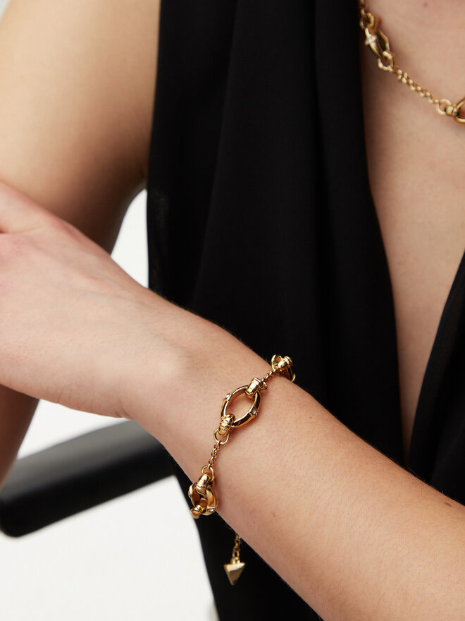 Guess Karkötő Guess JUBB05 168JW Arany