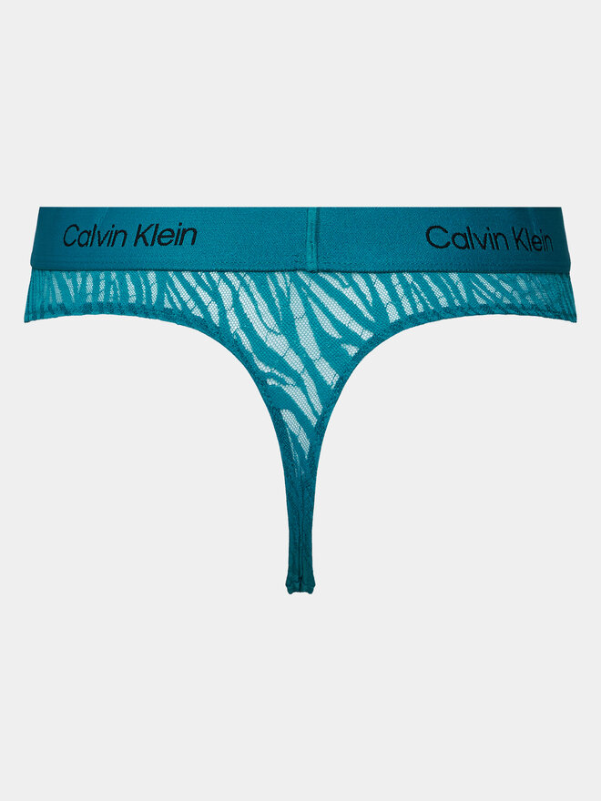 Calvin Klein Underwear Calvin Klein Underwear Стрінги 000QF7378E Зелений