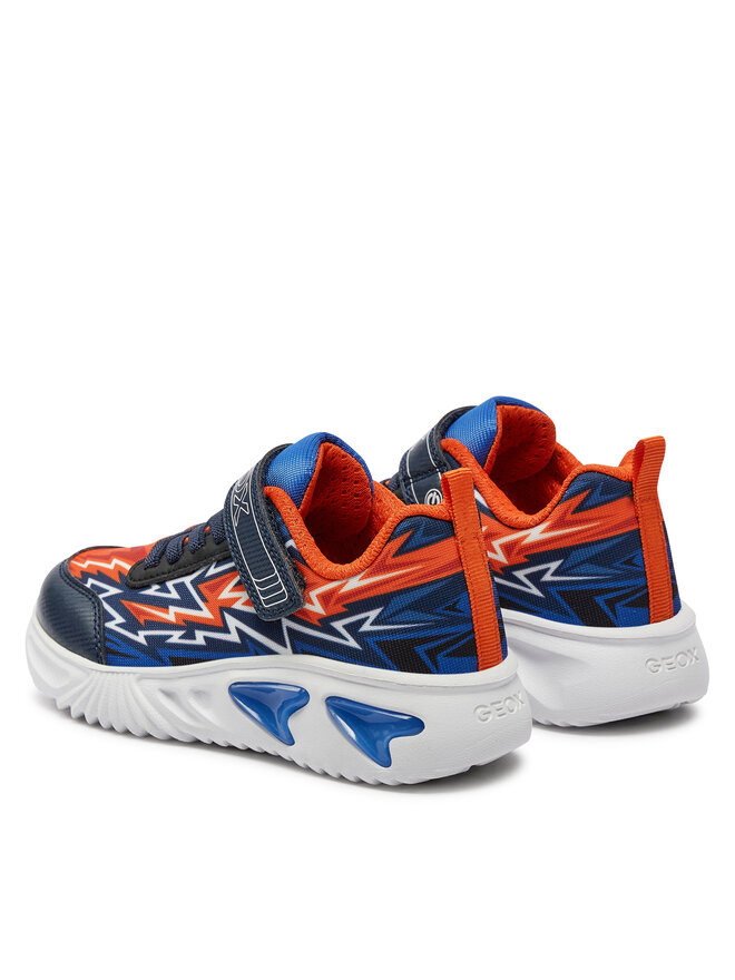 Geox Sneakersy Geox J Assister Boy J45DZB 02ACE C0820 S Tmavomodrá