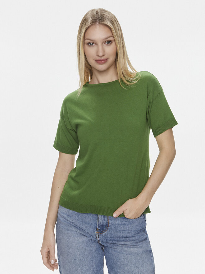 United Colors Of Benetton United Colors Of Benetton Camiseta 103CD102M Verde Regular Fit