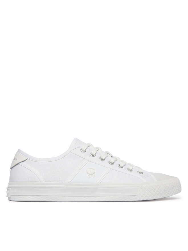 KARL LAGERFELD Sneakers aus Stoff KARL LAGERFELD Rae KL50326 Weiß