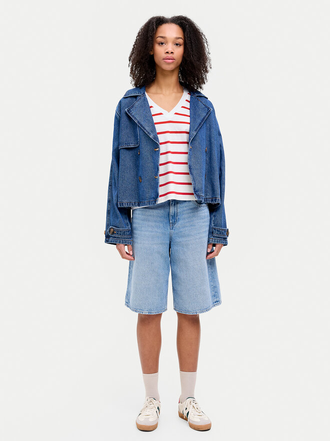 JJXX JJXX Футболка Annie 12257577 Білий Regular Fit