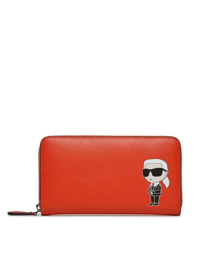 KARL LAGERFELD Veliki ženski novčanik KARL LAGERFELD 230W3213 Crvena