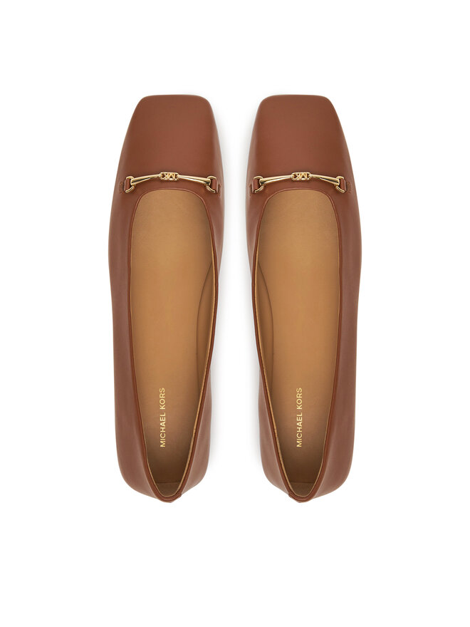 MICHAEL Michael Kors Μπαλαρίνες MICHAEL Michael Kors Lena 40S5LEFP1L Καφέ