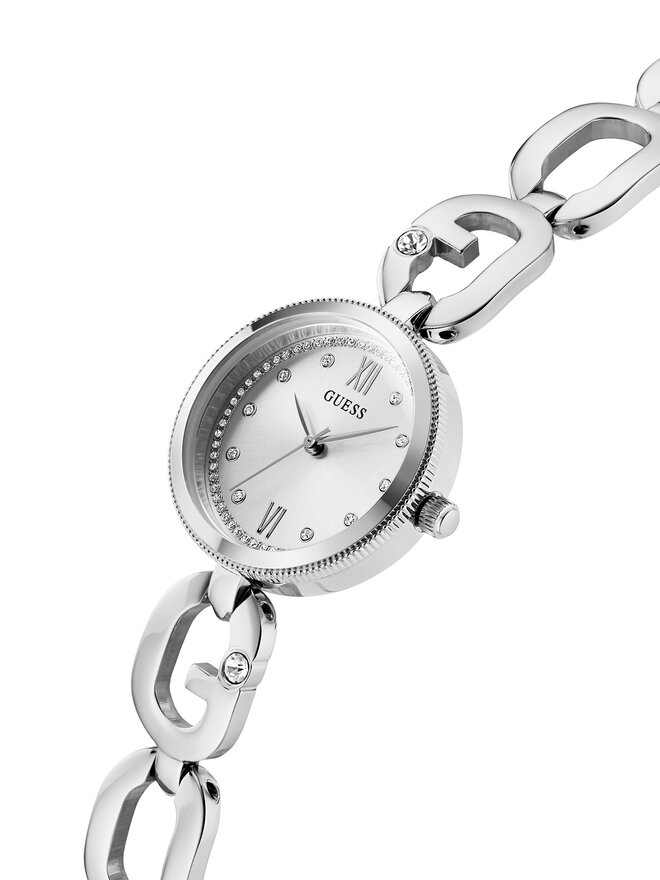 Guess Laikrodis Guess GW0759L1 Sidabrinė