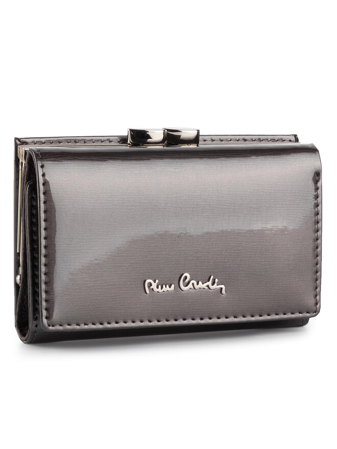 Pierre Cardin Mały Portfel Damski Pierre Cardin 05 LINE 117 Szary